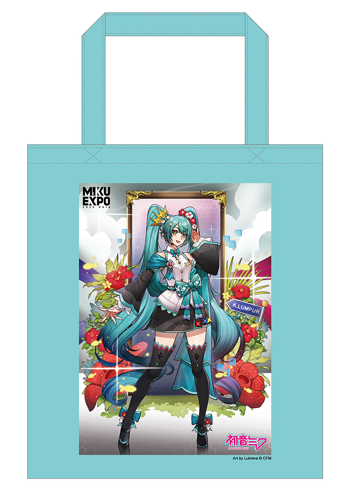 初音ミク クアラルンプール オリジナルサブバッグ